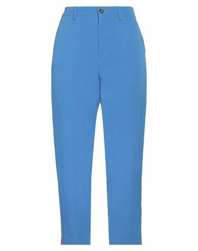 Berwich Woman Pants Azure Polyester, Elastane Cover