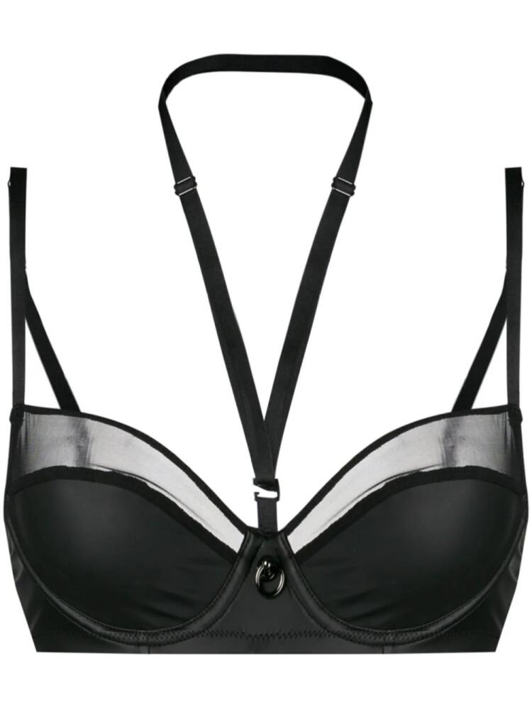 Maison Close Chambre wire bra - Black Cover