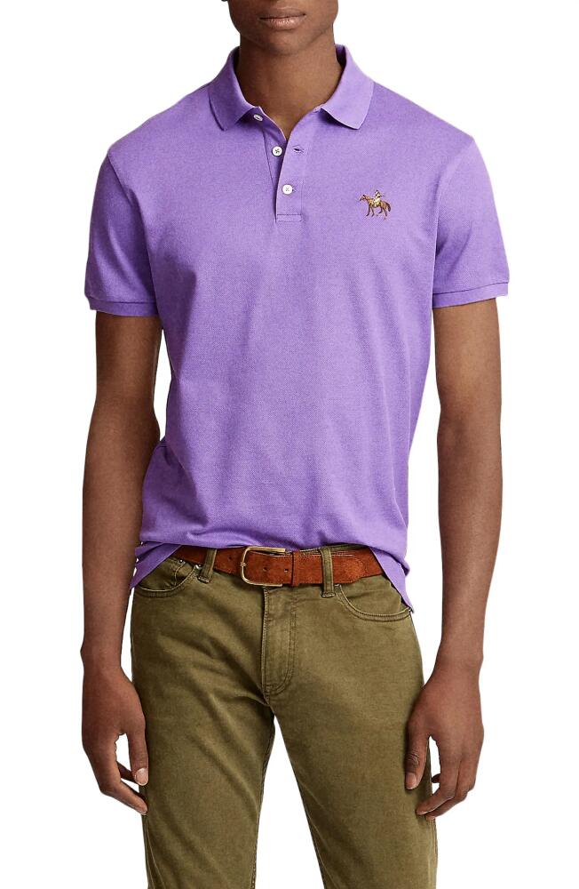 Ralph Lauren Purple Label Cotton Piqué Polo in Classic Lavender Cover