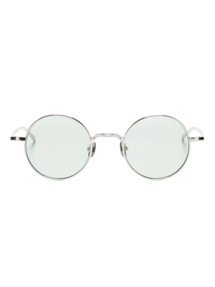 Matsuda M3087 round-frame sunglasses - Silver Cover