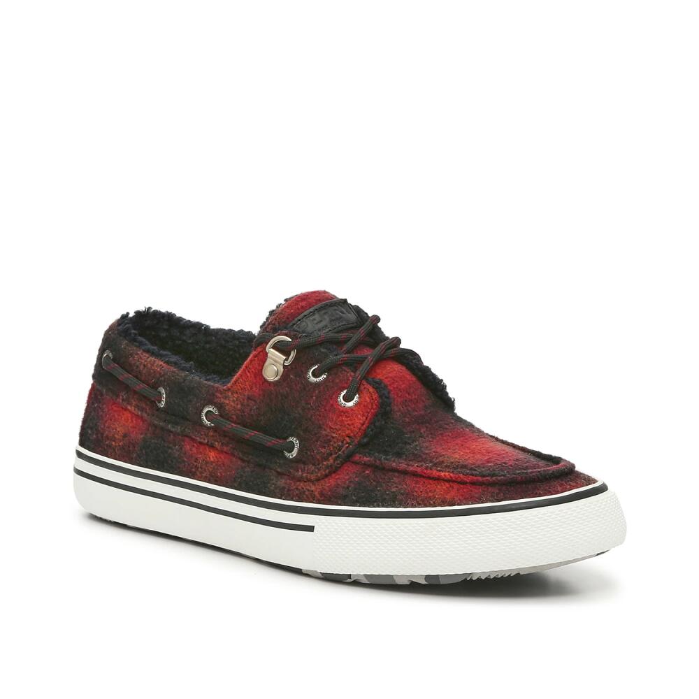 Sperry Bahama Storm SlipOn Sneaker | Men's | Black/Red Plaid Cover