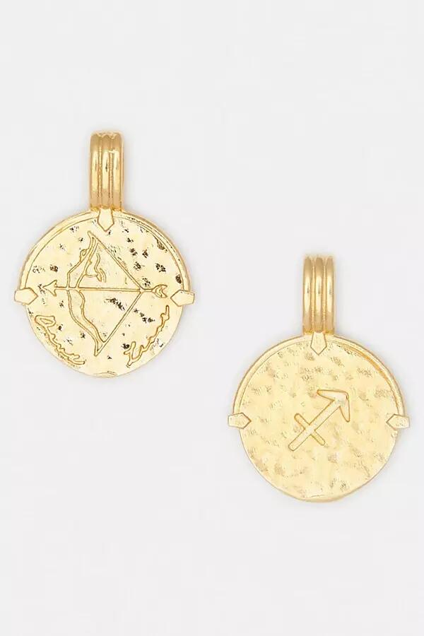 Deux Lions Jewelry Gold Zodiac Necklace Cover