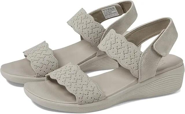 SKECHERS Arya - On The Rise (Taupe) Women's Shoes Cover