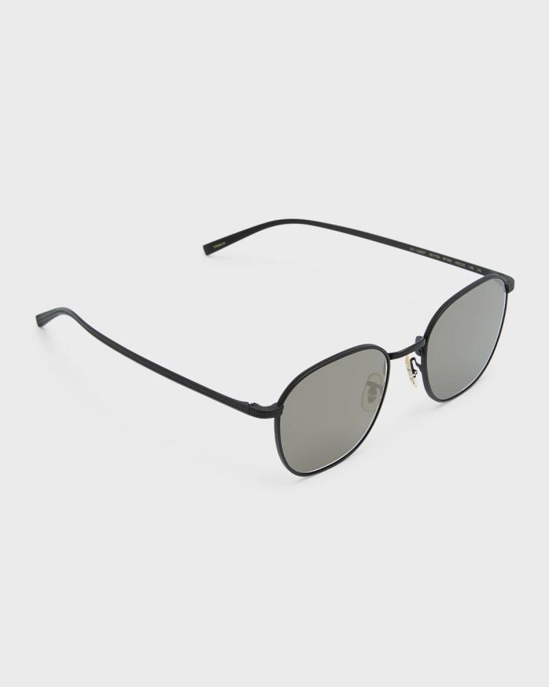 Oliver Peoples Filigree Titanium Square Sunglasses Cover