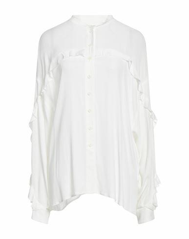 8pm Woman Shirt White Viscose Cover