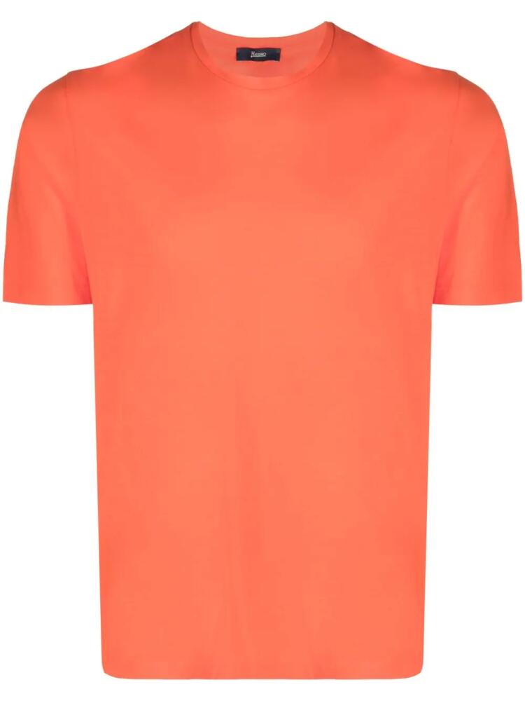 Herno plain cotton T-shirt - Orange Cover