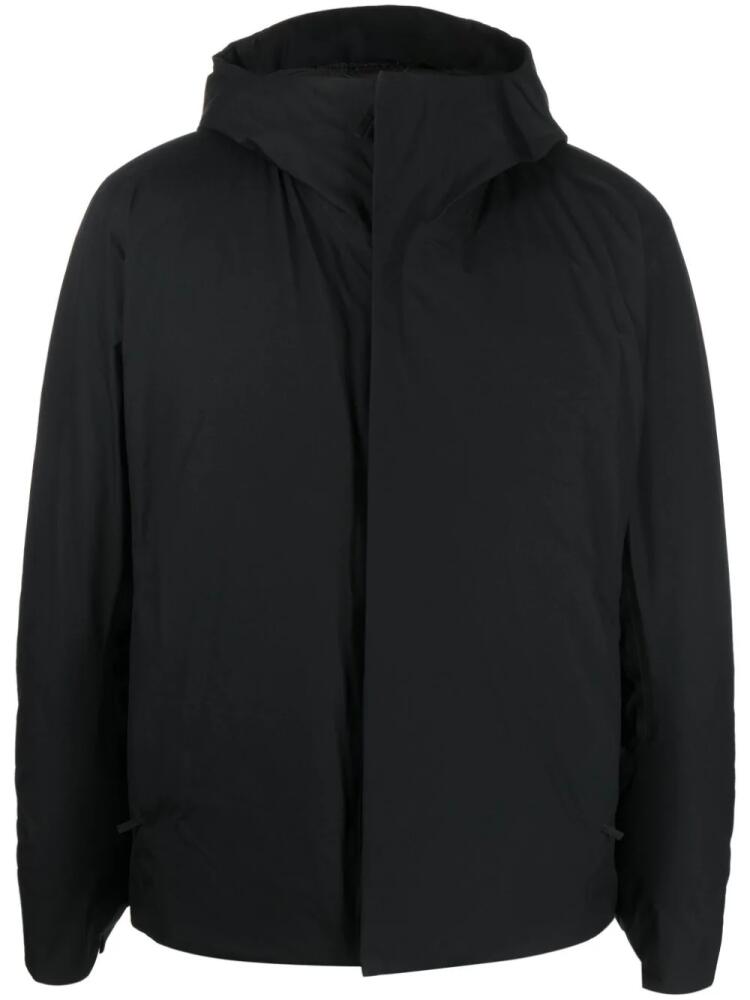 Veilance funnel-neck padded hooded jacket - Black Cover