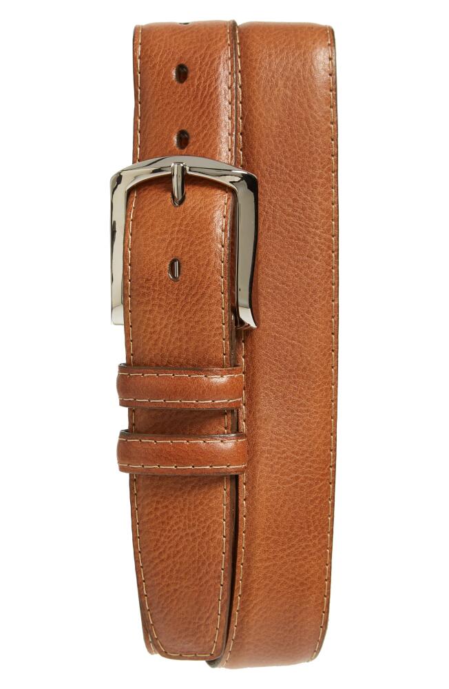 Torino Belts Glazed Leather Belt in Brandy Cover