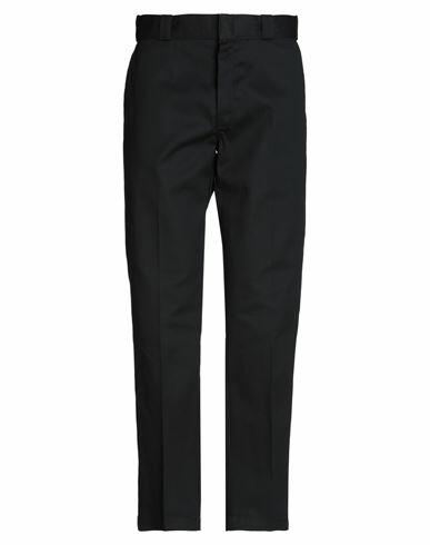 Dickies Man Pants Black Polyester, Cotton Cover