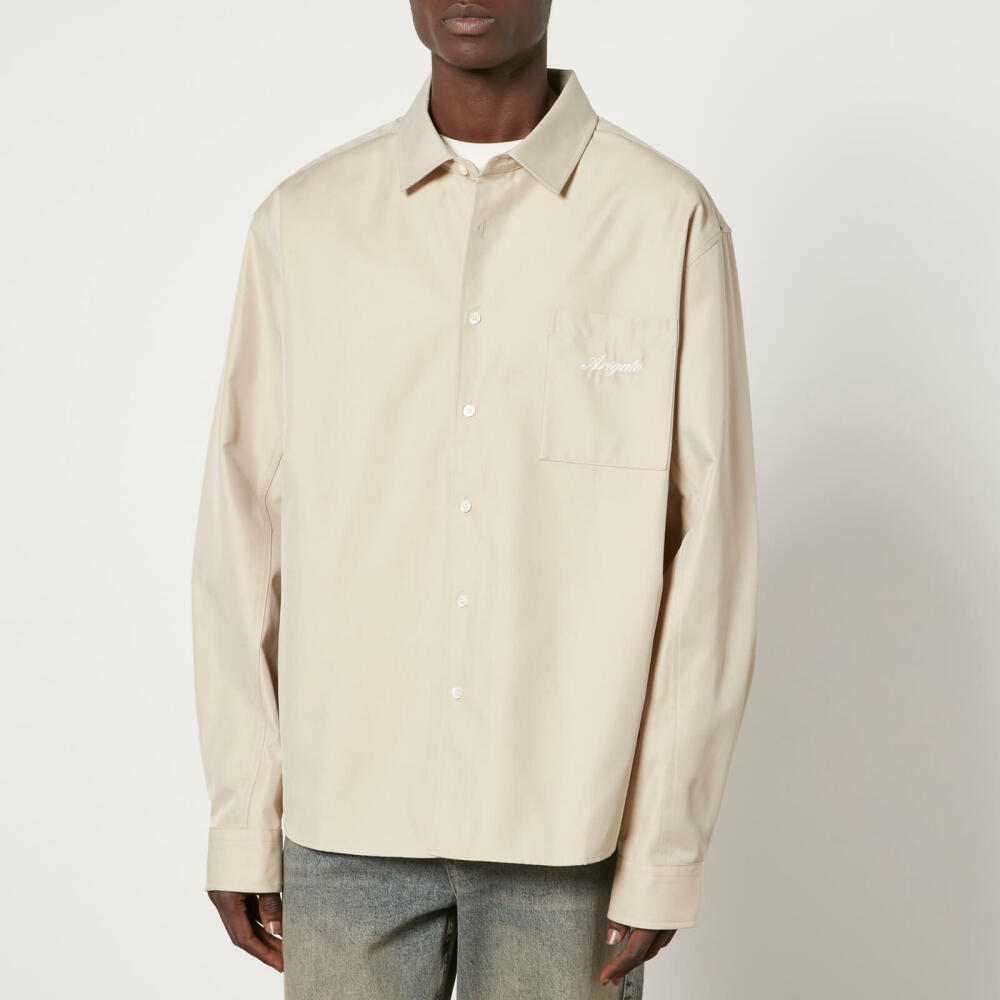 Axel Arigato Flow Logo-Embroidered Twill Overshirt Cover