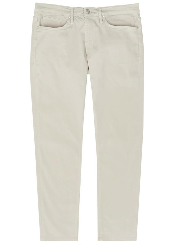 Frame L'Homme Slim-leg Jeans - Cream Cover