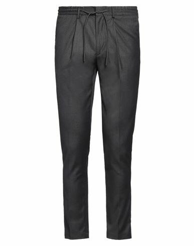 Manuel Ritz Man Pants Steel grey Polyester, Viscose, Elastane Cover