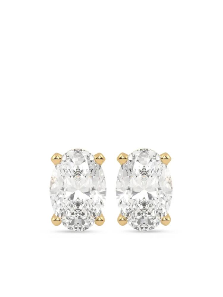 VEYNOU 14kt yellow gold Arden diamond stud earrings Cover