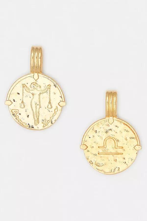 Deux Lions Jewelry Gold Zodiac Necklace Cover