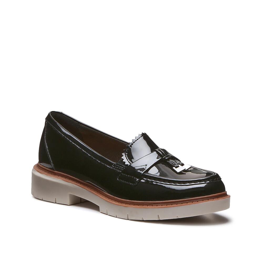 Clarks Westlyn Bella Loafer | Women's | Black Patent Leather Cover