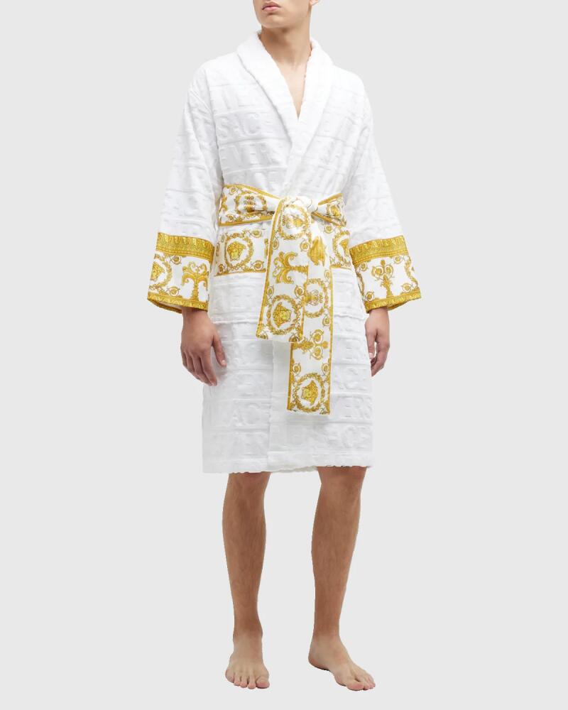 Versace Unisex Barocco Sleeve Robe Cover