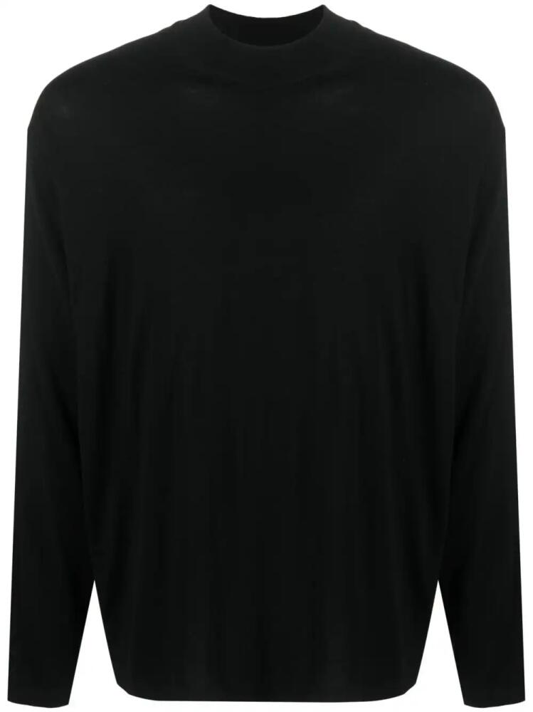 The Row Delsie long-sleeve T-shirt - Black Cover