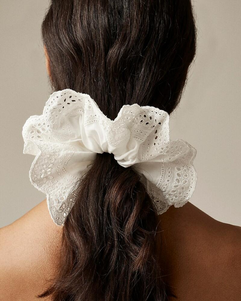 J.Crew Eyelet oversized scrunchie Cover