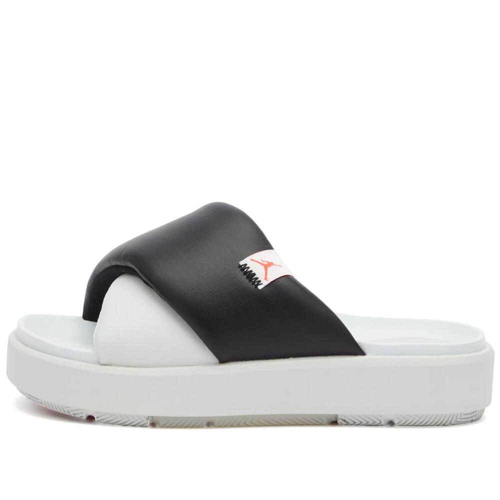 Air Jordan Women's Sophia Slide W in Off White/Infrared Cover