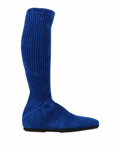 Dolce & gabbana Man Boot Bright blue Textile fibers Cover