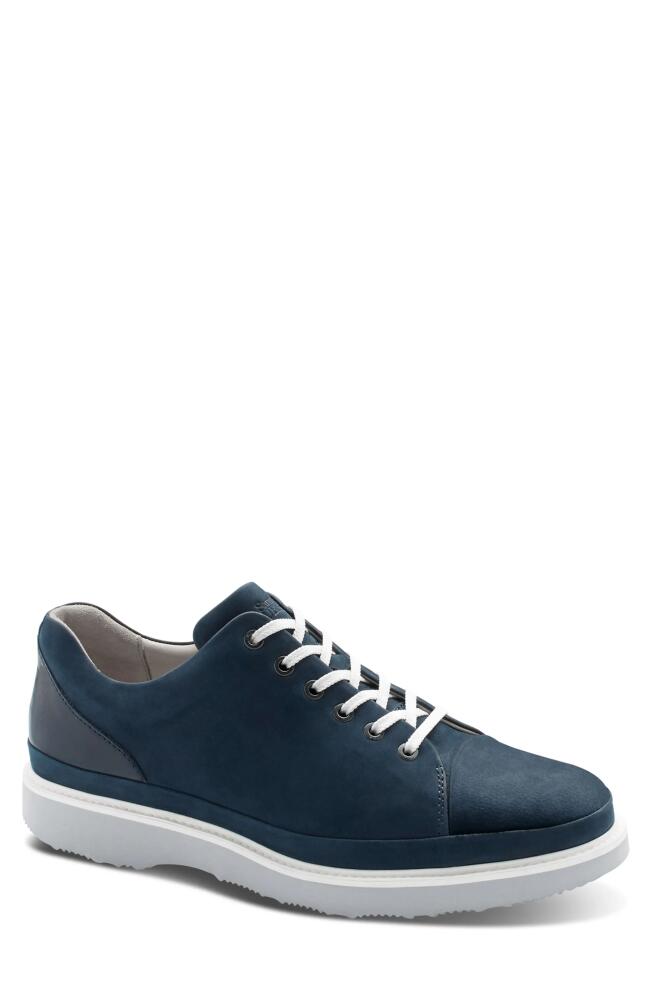 Samuel Hubbard Sneaker in Navy Nubuck Leather Cap Cover