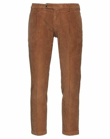 Gabardine Man Pants Camel Cotton, Elastane Cover