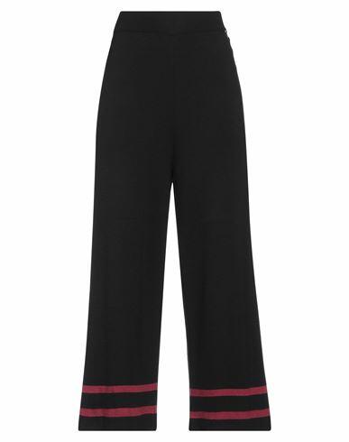 Gai Mattiolo Woman Pants Black Viscose, Merino Wool, Polyamide, Elastane Cover