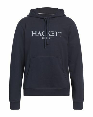 Hackett Man Sweatshirt Midnight blue Cotton Cover