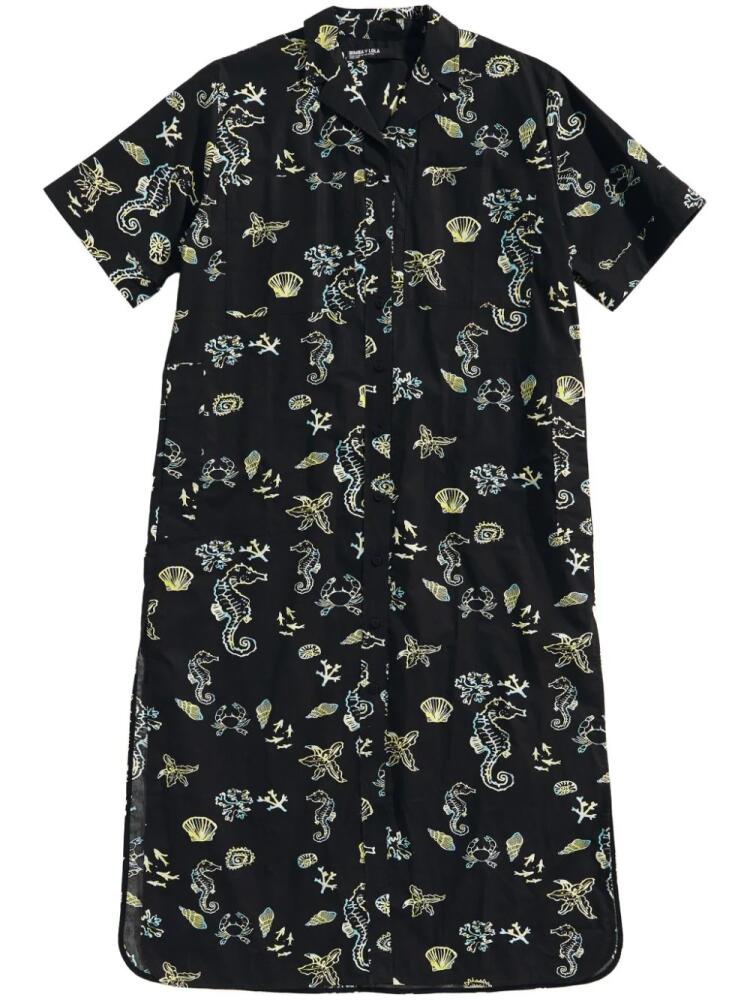 Bimba y Lola patterned shirt dress - Blue Cover