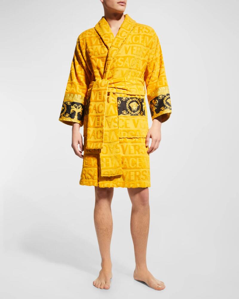 Versace Unisex Barocco Sleeve Robe Cover