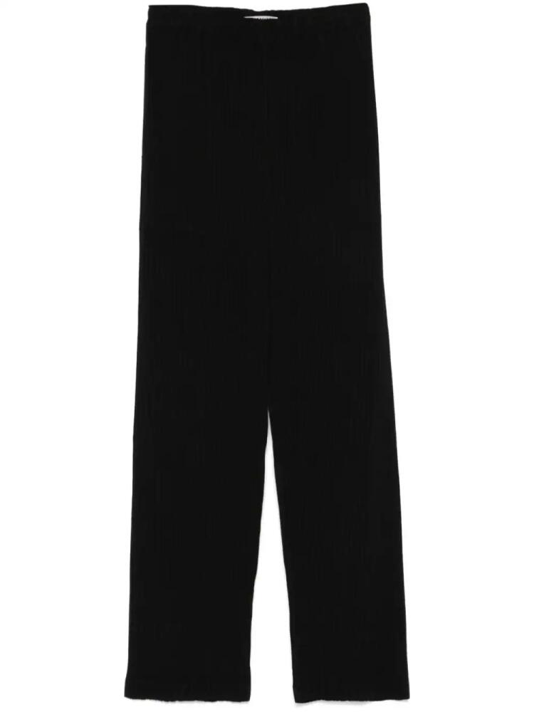 Issey Miyake Hatching Pleats trousers - Black Cover