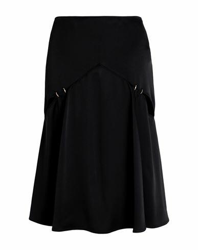 Versace Woman Midi skirt Black Acetate, Viscose Cover