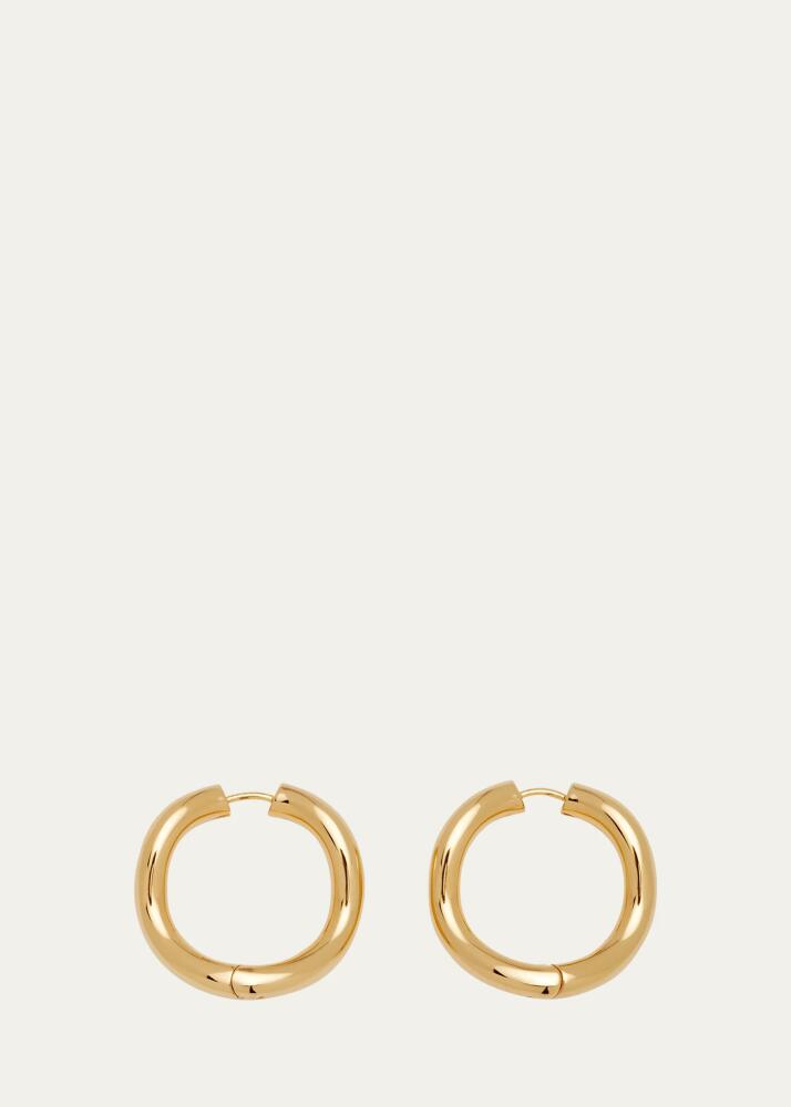 Charlotte Chesnais Maxi Wave Hoop Earrings in Gold Vermeil Cover