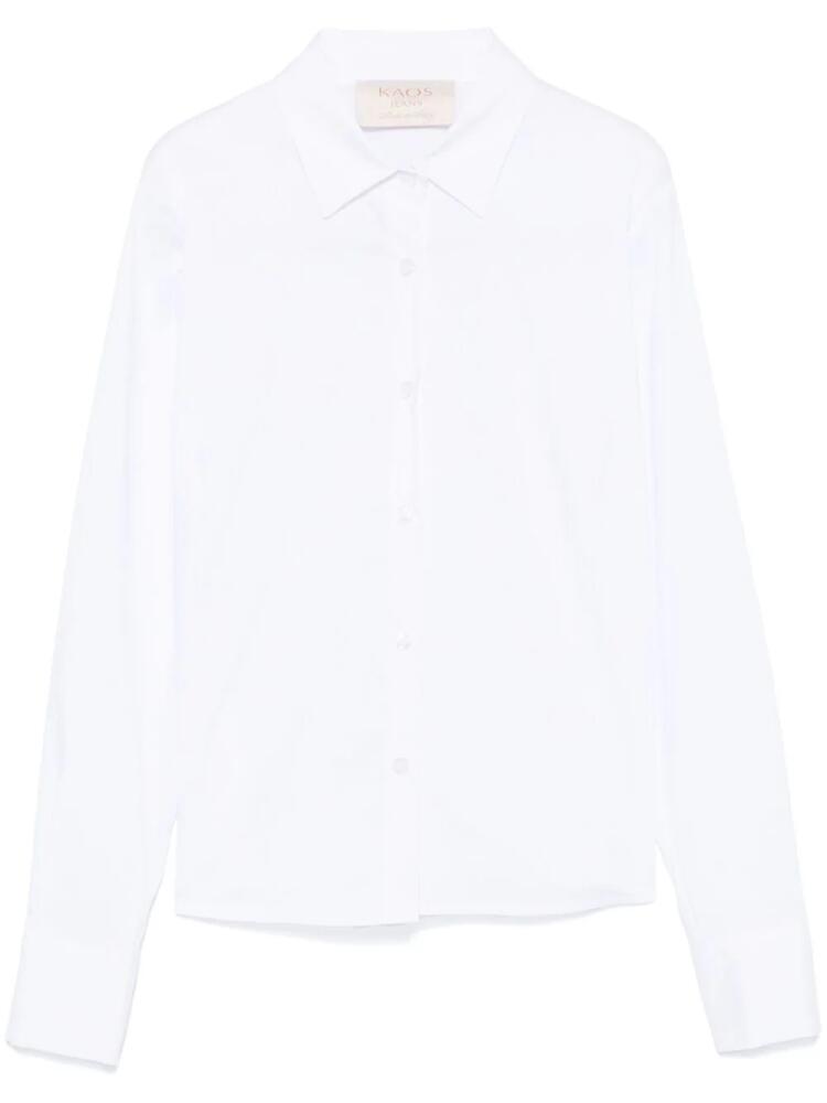 kaos poplin shirt - White Cover