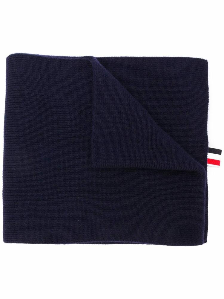 Thom Browne striped scarf - Blue Cover