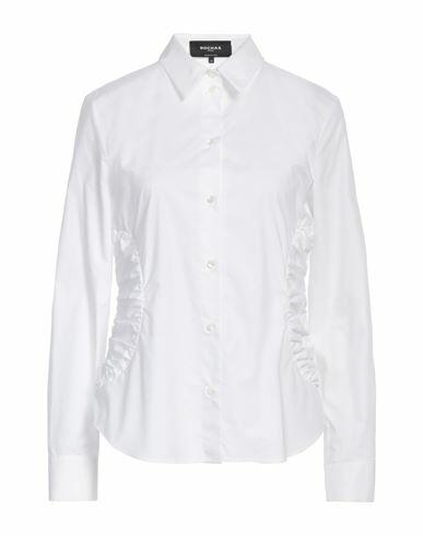 Rochas Woman Shirt White Cotton Cover