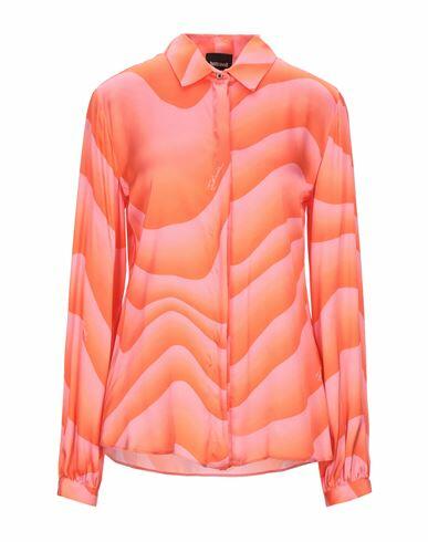 Just Cavalli Woman Shirt Orange Viscose Cover