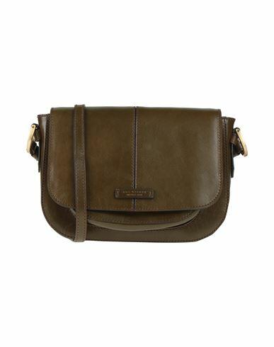 The Bridge Woman Cross-body bag Sage green Leather Cover