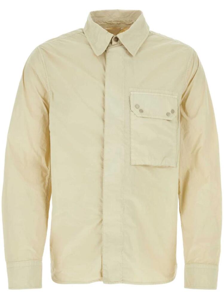 Ten C classic-collar shirt - Neutrals Cover