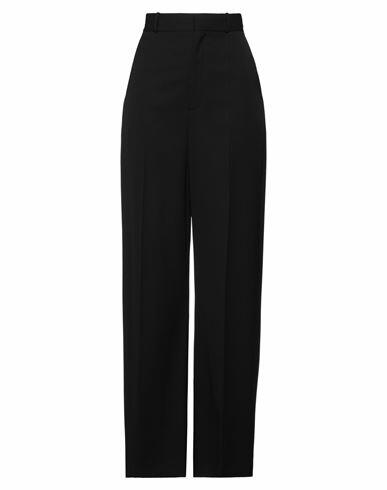 Del Core Woman Pants Black Virgin Wool, Cotton Cover