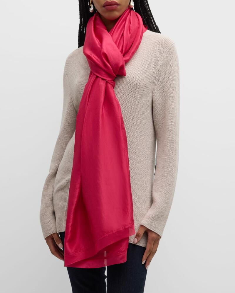 Eileen Fisher Missy Washed Silk Scarf Cover