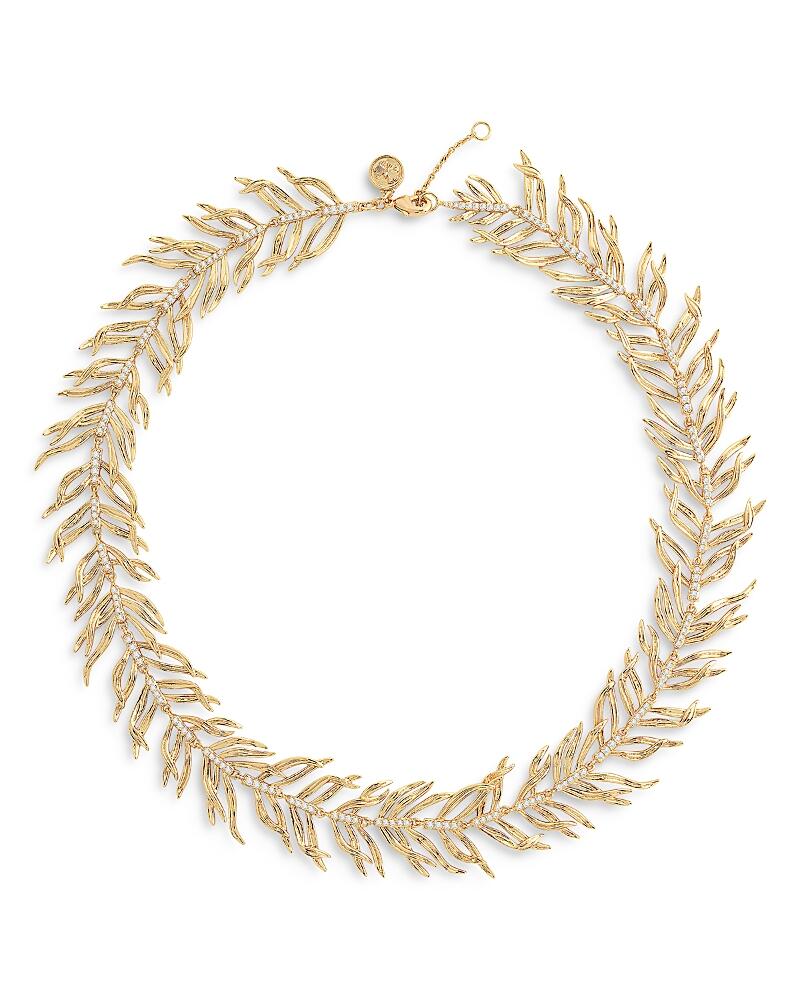 Anabel Aram Palm Leaves All Around Necklace, 15-16 Cover