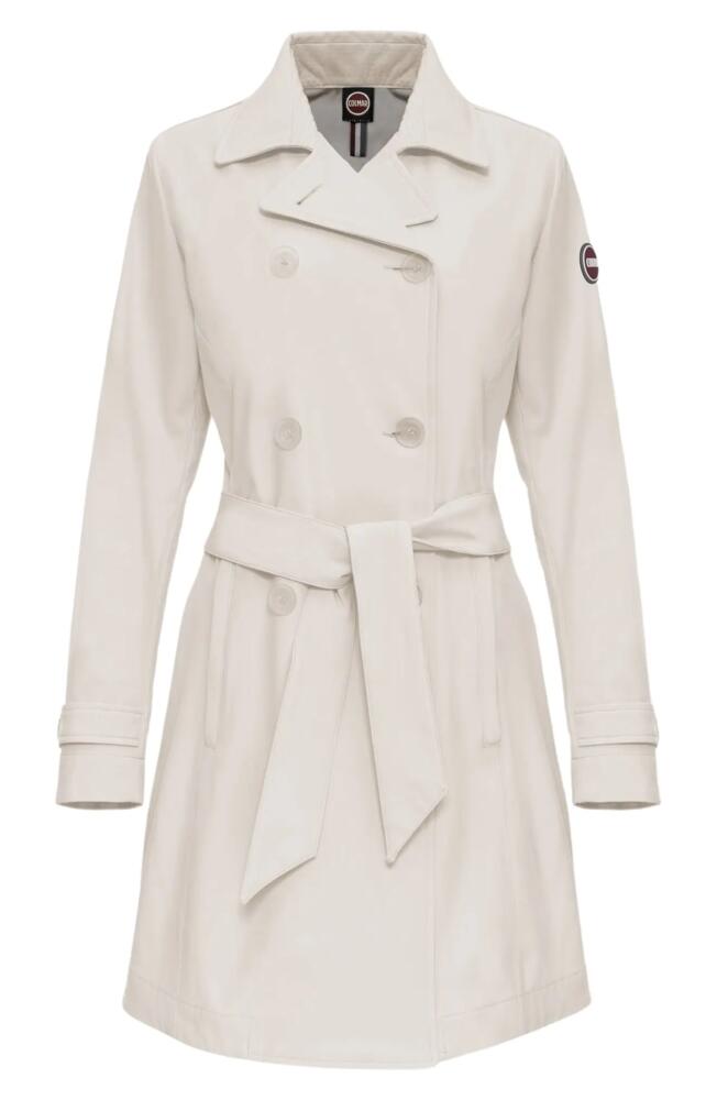 COLMAR New Futurity Double Breasted Trench Coat in Porcelain Cover