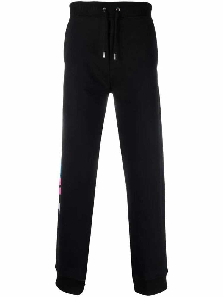 Helmut Lang 3D logo track pants - Black Cover