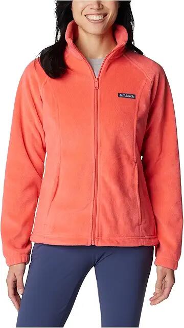 Columbia Benton Springs Full Zip (Juicy) Women's Jacket Cover