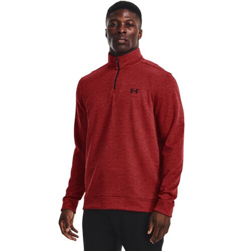 Under Armour Storm Sweater Fleece QZ - Mens Stadium Red/ Black Cover