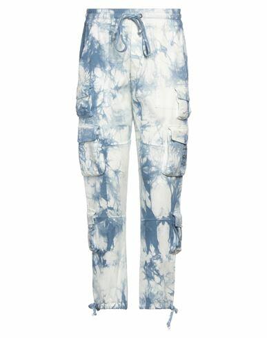 Mauna Kea Man Pants Slate blue Cotton, Elastane Cover