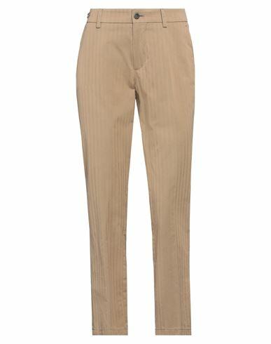 Berwich Woman Pants Sand Cotton Cover