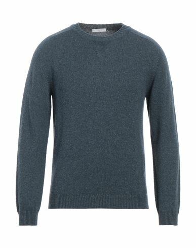 Boglioli Man Sweater Slate blue Cashmere Cover