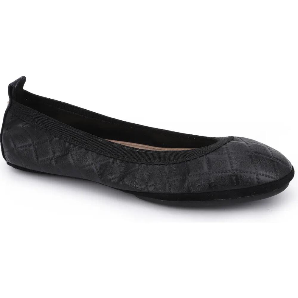 Yosi Samra Samara Foldable Ballet Flat in Black Cover